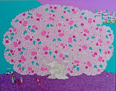 Original Abstract Landscape Drawings by Eunja Cho