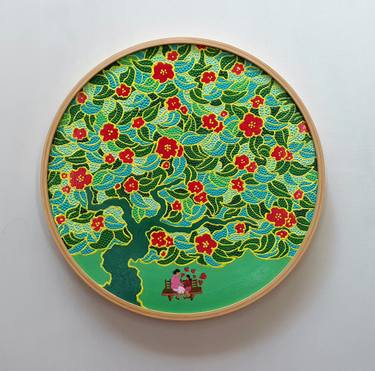 Original Abstract Landscape Drawings by Eunja Cho
