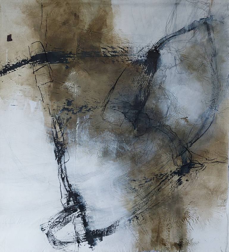 Original Abstract Painting by Sonja Schmid