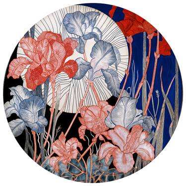 Original Art Deco Nature Digital by Frédéric Jacquet