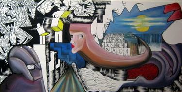Original Contemporary Fantasy Paintings by Luca Cappai