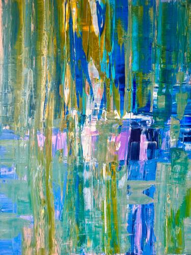 Original Abstract Painting by Petro Martyniuk