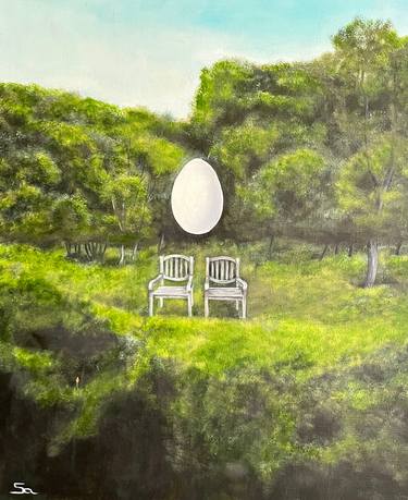 Original Surrealism Nature Paintings by Saachi Yashiro