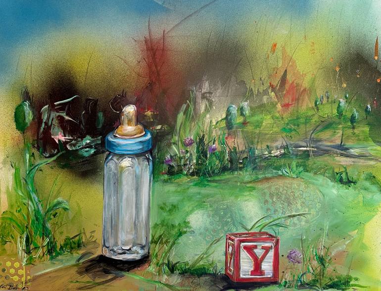Print of Landscape Paintings by Efrat Baler-Moses