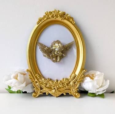 Original Art Deco Religion Sculpture by Valentina De Chirico