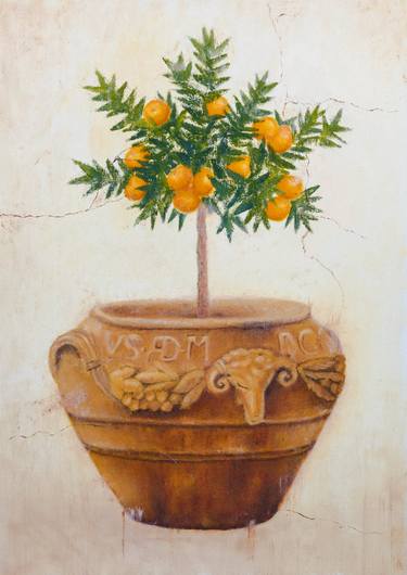 Print of Neoclassicism Botanic Paintings by Katerina Niko