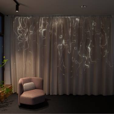 Original Contemporary Light Installation by Heike Stuckstedde