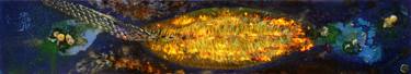 Original Abstract Expressionism Abstract Mixed Media by Ijsbrand Hortensius