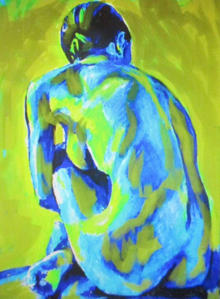 Print of Abstract Nude Paintings by Helena Wierzbicki