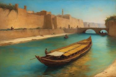 Print of Neoclassicism Boat Photography by Laurence Garçon