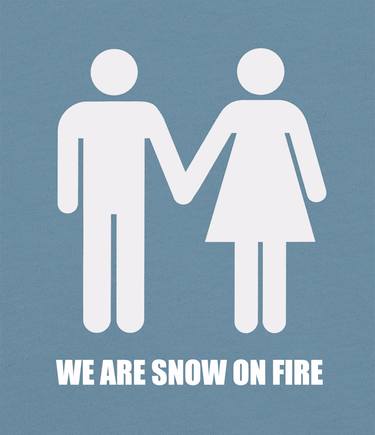Original Contemporary People Digital by We Are Snow On Fire