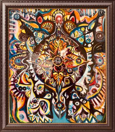 Print of Abstract Expressionism Geometric Paintings by Vera Veingold-Mustikkamaa