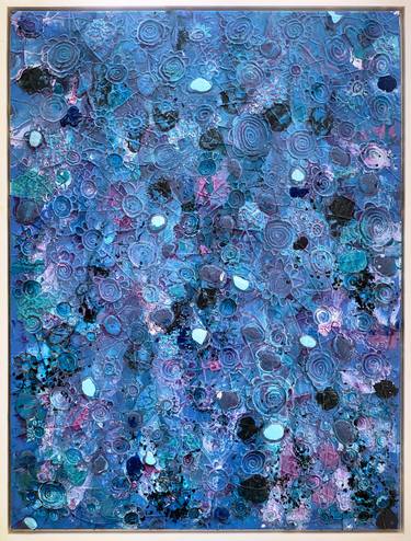 Original Abstract Outer Space Paintings by Jo And Josie Debije