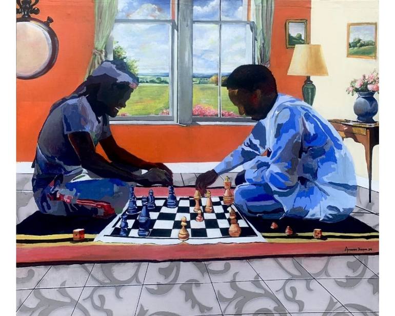 Print of Contemporary People Paintings by Amusan Joshua