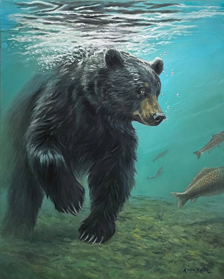 Print of Realism Animal Paintings by Karen Barton