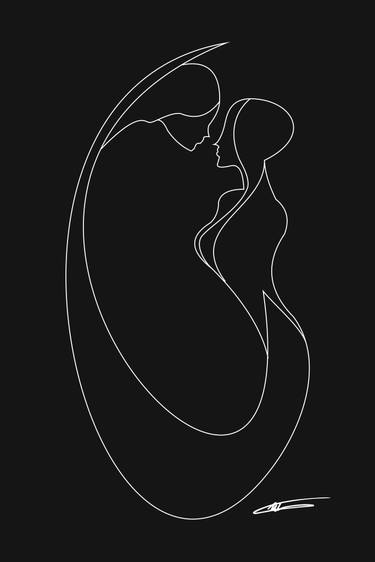 Original Abstract Love Digital by Vygantas Navickas