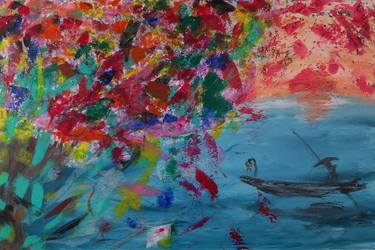 Original Abstract Landscape Paintings by Vygantas Navickas