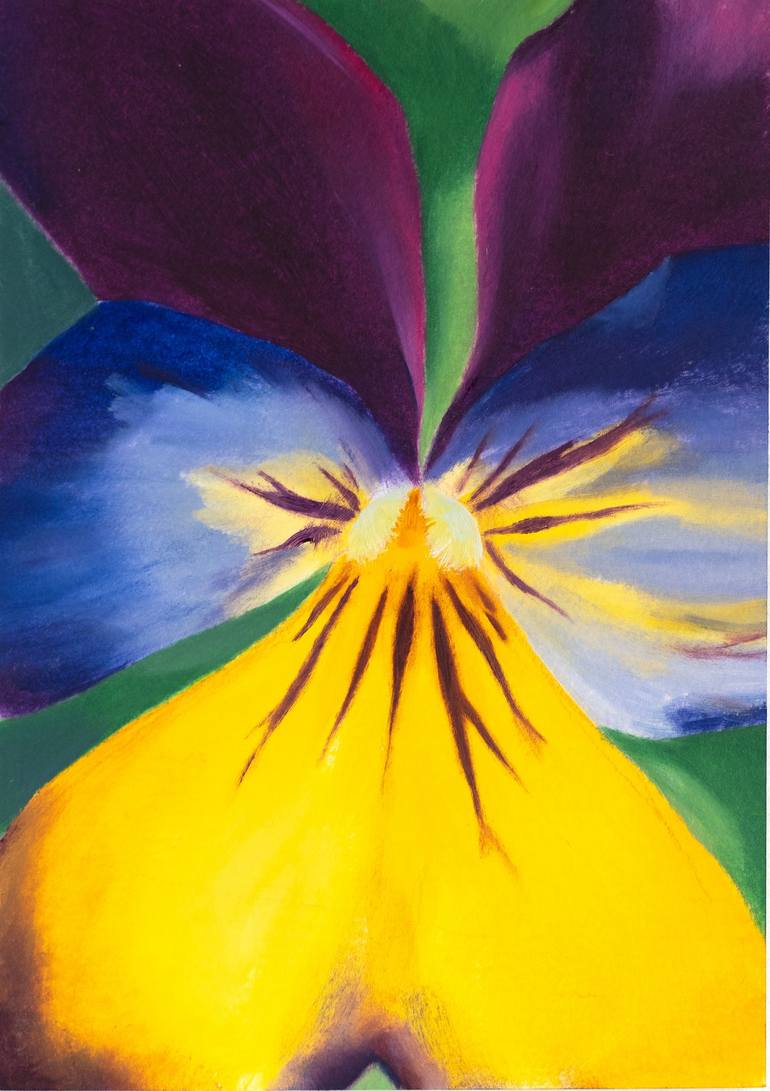 Original Contemporary Floral Paintings by Ara Youn
