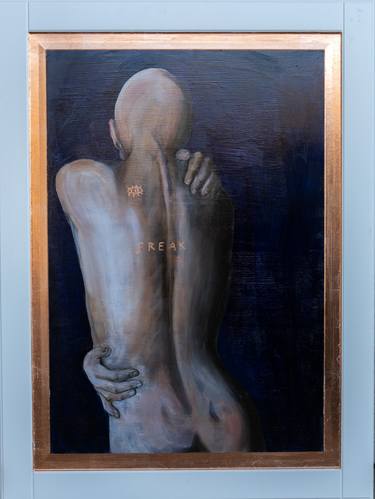 Original Symbolism Body Painting by Selene Pravaha