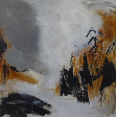 Original Abstract Landscape Painting by Annette Marx