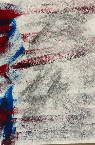 Original Abstract Men Mixed Media by Timothy Olaniyi