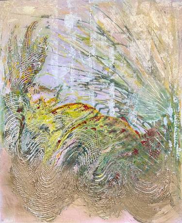 Original Abstract Botanic Paintings by Iryna Kuko