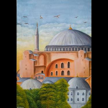 Original Conceptual Architecture Paintings by Afneen Sajjad