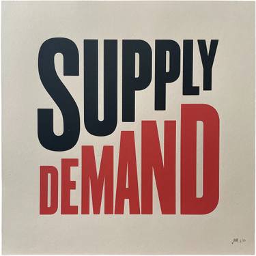 Original Conceptual Language Printmaking by John Morris