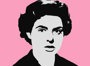 Original Minimalism Pop Culture/Celebrity Digital by Lsd Logoscreenprintdesign