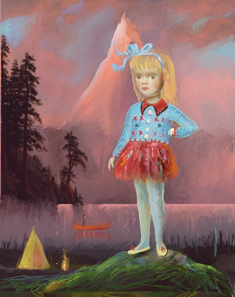 Original Contemporary People Paintings by Catherine Denvir