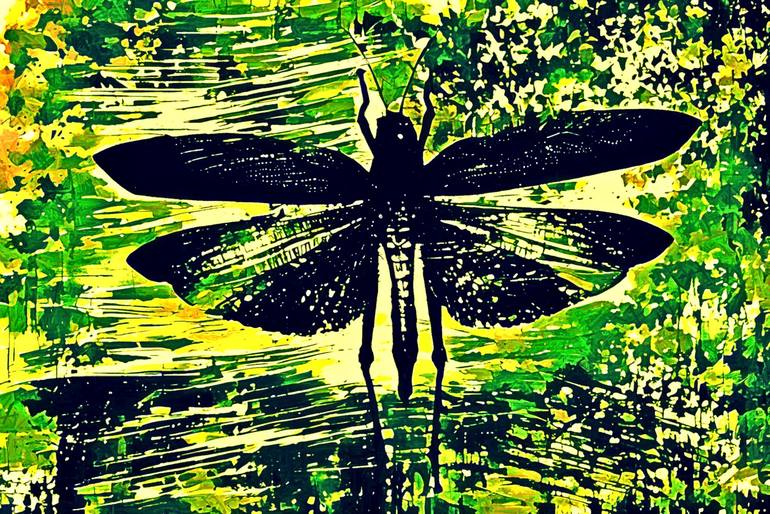 Print of Abstract Expressionism Animal Digital by Diego Ben Karlsson