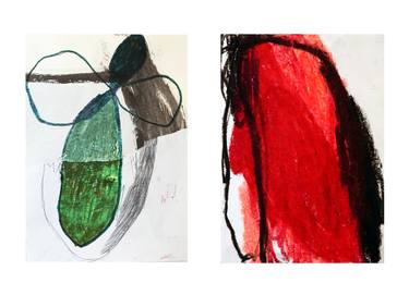 Original Abstract Expressionism Abstract Paintings by Sergio Decoster