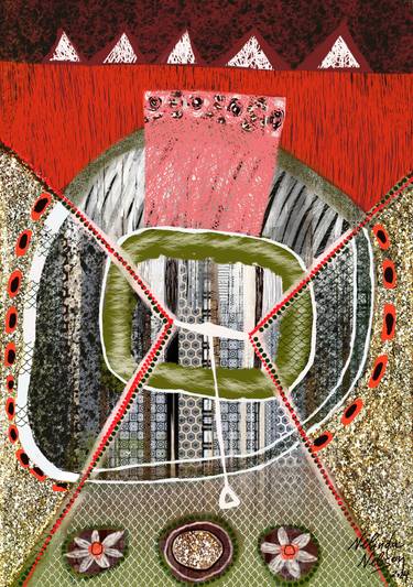 Original Abstract Expressionism Patterns Digital by Nelinda Nelson