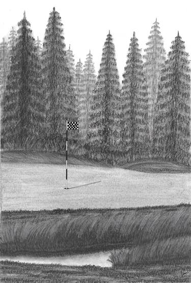 Original Art Deco Sports Drawings by Kunal Girme