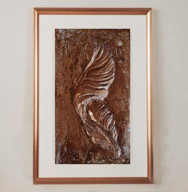 Original Modernism Floral Sculpture by Zoha Qasim