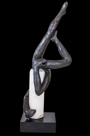 Original Abstract Expressionism Body Sculpture by Raquel Chomer