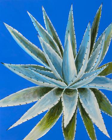 Original Abstract Botanic Paintings by Michael Pfleghaar
