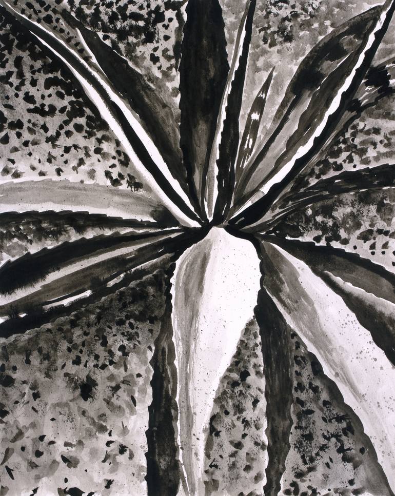 Print of Abstract Botanic Paintings by Michael Pfleghaar