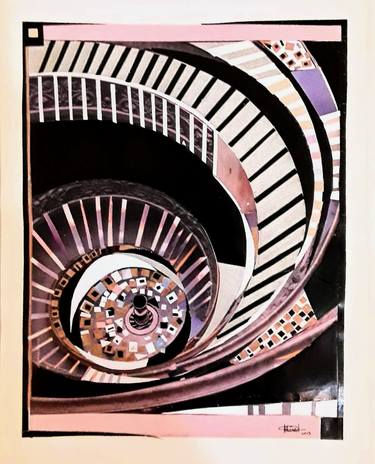 Original Symbolism Time Mixed Media by Adilson Fernandes
