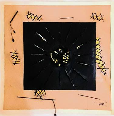 Original Expressionism Light Mixed Media by Adilson Fernandes