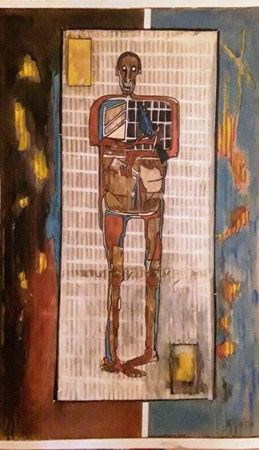 Original Expressionism Abstract Painting by Adilson Fernandes
