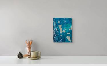 Original Abstract Expressionism Abstract Mixed Media by Aj Mcdowell