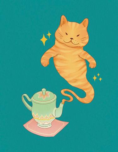 Original Digital Art Animal Digital by Cindy Qiaolin Sun
