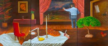 Original Realism Time Paintings by Erez Neumark