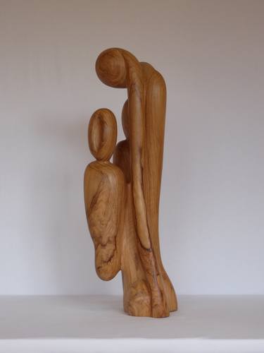Original Abstract Family Sculpture by Ester Christen