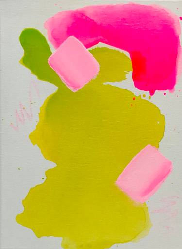 Original Color Field Painting Abstract Painting by Giulia Simeone