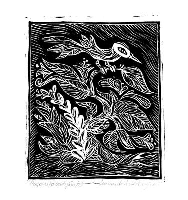 Original Classicism Botanic Printmaking by Leonardo Arias Tozzini