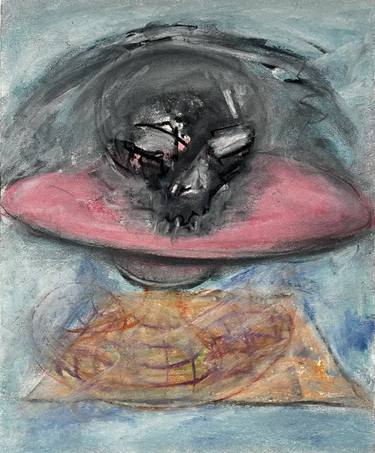 Original Surrealism Abstract Drawing by George Peck