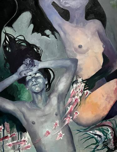 Original Contemporary Body Paintings by Hanna Latokhina