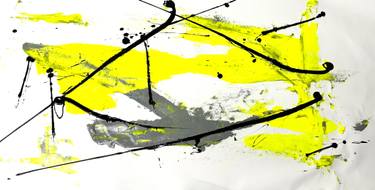 Original Abstract Expressionism Abstract Painting by Ariel Barcia